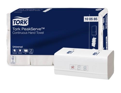 Paper towels TORK PeakServe H5, Universal, 1 ply, white, 410 sheets, 100585