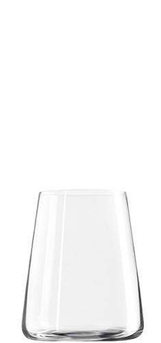 POWER glass, stemless, crystal glass, 515 ml, D 9.5 cm, H 11 cm, 6 pcs