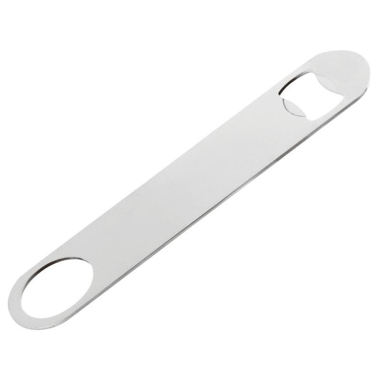 Bottle opener, stainless steel, L 18 cm, pcs.