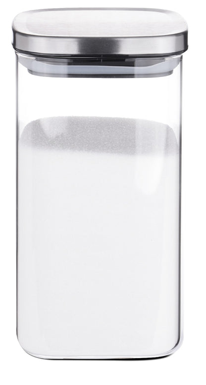 Indas, biriems produktams, borosilikatinis stiklas, 1,5 l, D 10 cm, H 20,5 cm, vnt