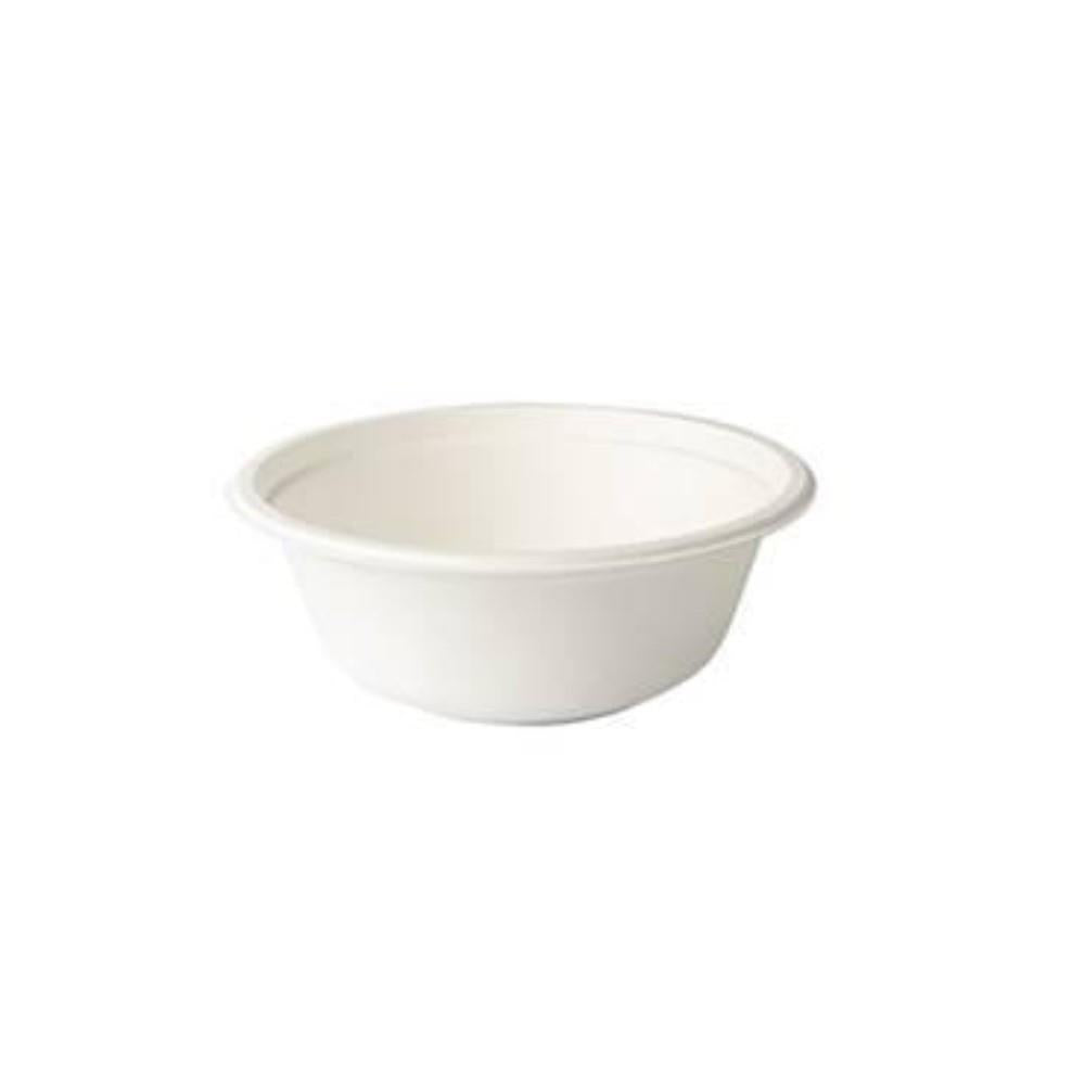Disposable bowl, wood fiber, 500 ml, 50 pcs