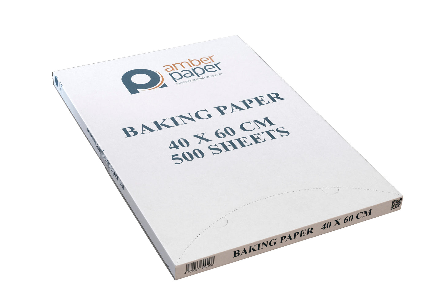 Baking paper, white, siliconized, 39 gsm, 40 x 60 cm, 500 pcs.