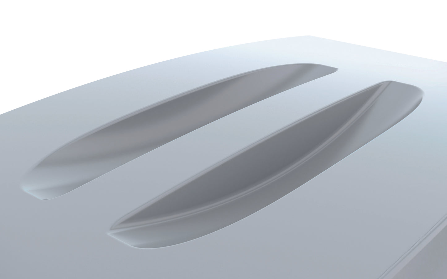 Šiukšlių dėžės dangtis DURABIN® 60L stačiakampis, pilka sp.