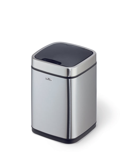 Sensorinė šiukšlių dėžė NO TOUCH 6L, sidabrinė sp.