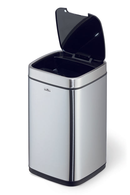 Sensorinė šiukšlių dėžė NO TOUCH 12L, sidabrinė sp.
