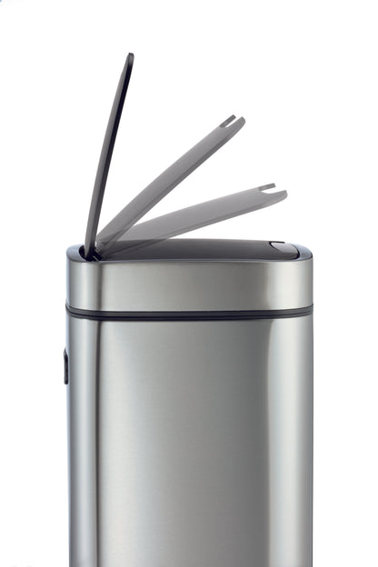 Sensorinė šiukšlių dėžė NO TOUCH 21L, sidabrinė sp.