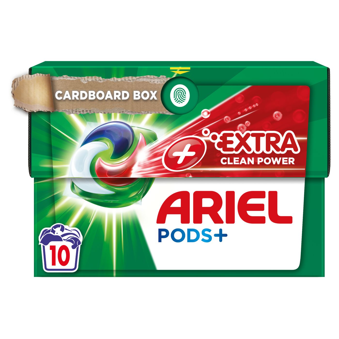 Skalbimo kapsulės Ariel Extra Clean, 10vnt