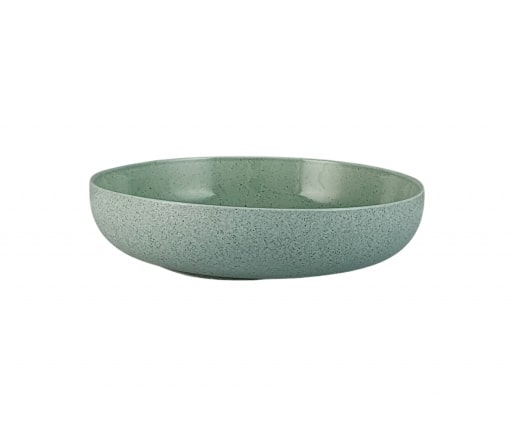 Plate GRANITE Mint, deep, porcelain, 1.2 l, D 22 cm, H 5.5 cm, pcs.