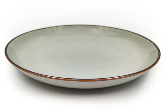 Plate RUSTIC MINT, porcelain, D 27 cm, pcs.