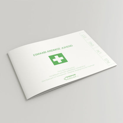 Pirmosios pagalbos vadovas, knyga 10 vnt.