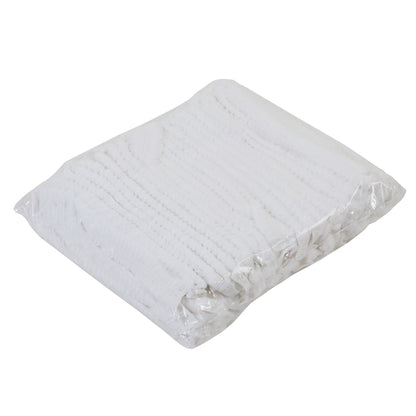 Disposable caps, corrugated, white, 100 pcs.