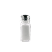 Glass jar for salt, H 10 cm, 1 pc.