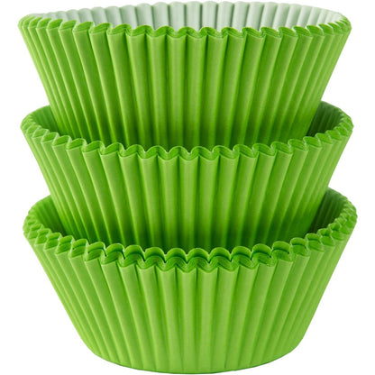 Cupcake bags, green, 65 gsm, D 5.1 cm, H 3.8 cm, 360 pcs WSTX02
