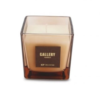 Candle Gallery Amber, scented, 8 x 8 cm, H 8 cm, 220 g, up to 48 h, pcs.