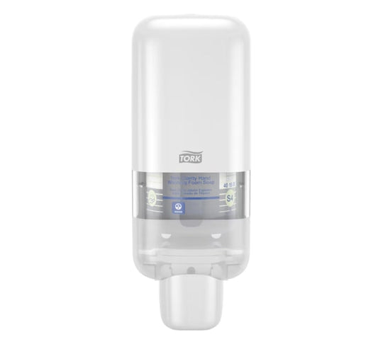 TORK S4 soap and disinfectant dispenser, white, 564500
