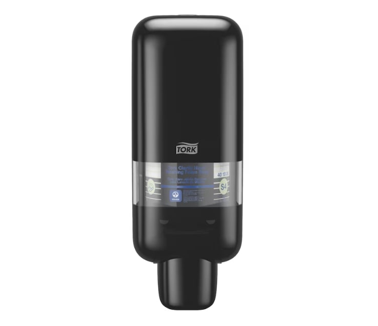 Soap and disinfectant dispenser TORK S4, black, 564508