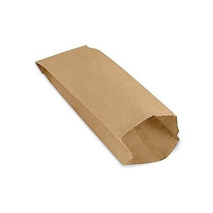 Confectionery bag, paper, brown, 15x9x5cm, 400 pcs.