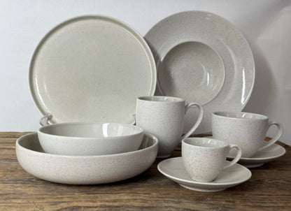 Puodelis GRANITE White, porcelianas, 400 ml, H 6 cm, vnt