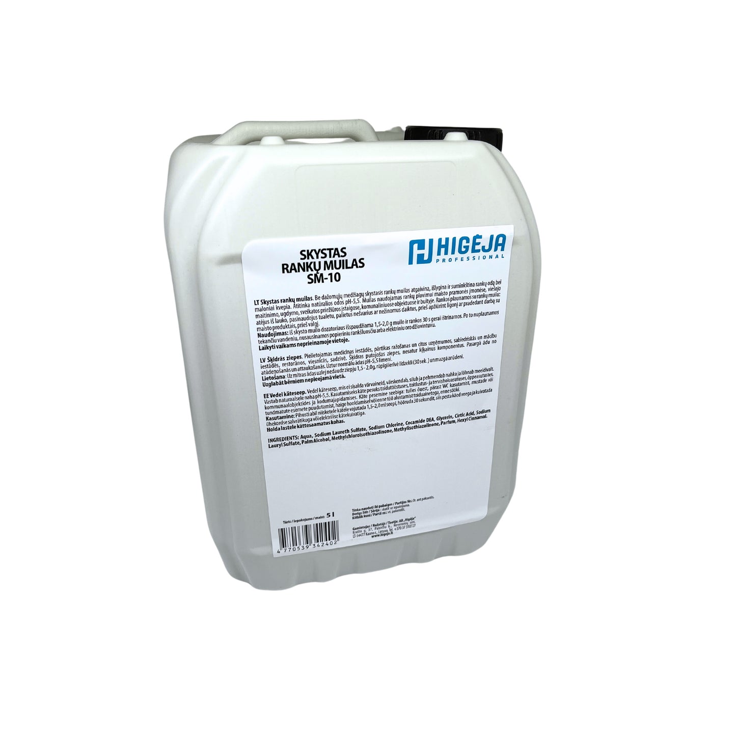 Skystas muilas HIGĖJA SM-10, 5 l