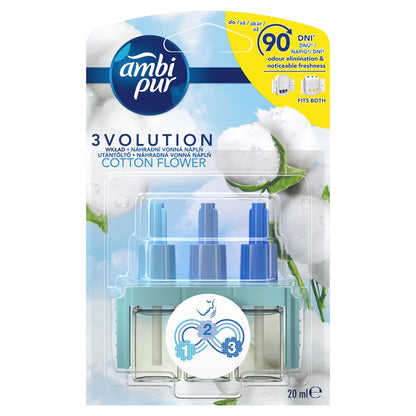 Elektrinio oro gaiviklio pakeitiklis AMBI PUR 3Vol Cotton RF, 20ml