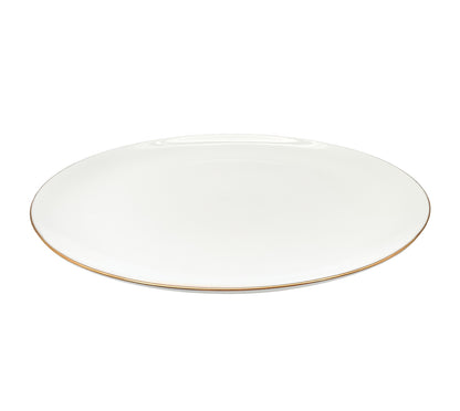 Lėkštė Gold, porcelianas, D 27 cm, vnt