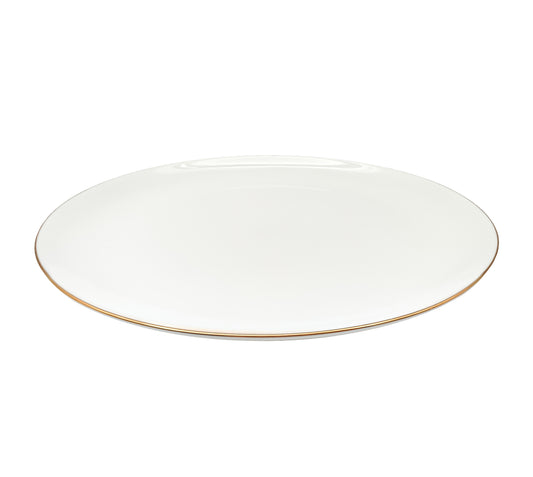 Lėkštė Gold, porcelianas, D 27 cm, vnt