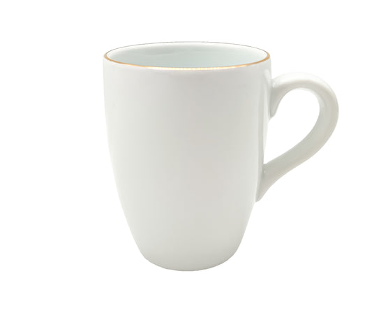 Puodelis Gold, porcelianas, 350 ml, D 8,5 cm, H 10 cm, vnt