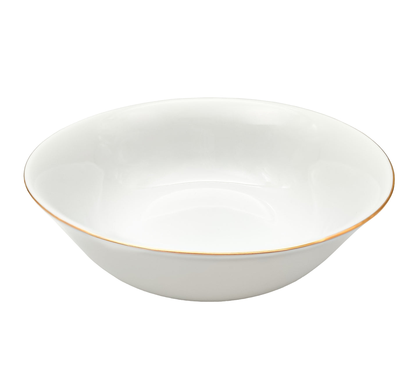 Dubenėlis Gold, porcelianas, 750 ml, D 18 cm, H 6,5 cm, vnt