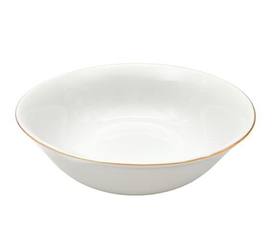 Dubenėlis Gold, porcelianas, 750 ml, D 18 cm, H 6,5 cm, vnt