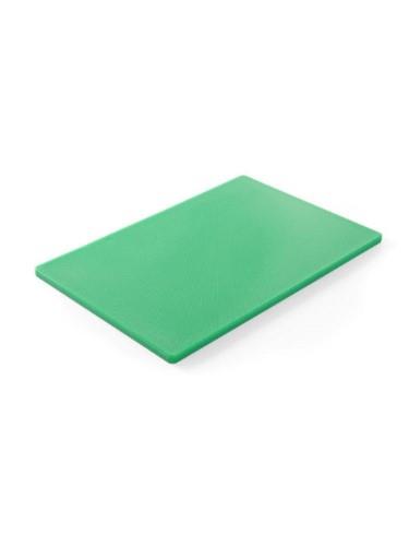 Cutting board, HDPE, green, 45 x 30 cm, H 1.2 cm, pcs.