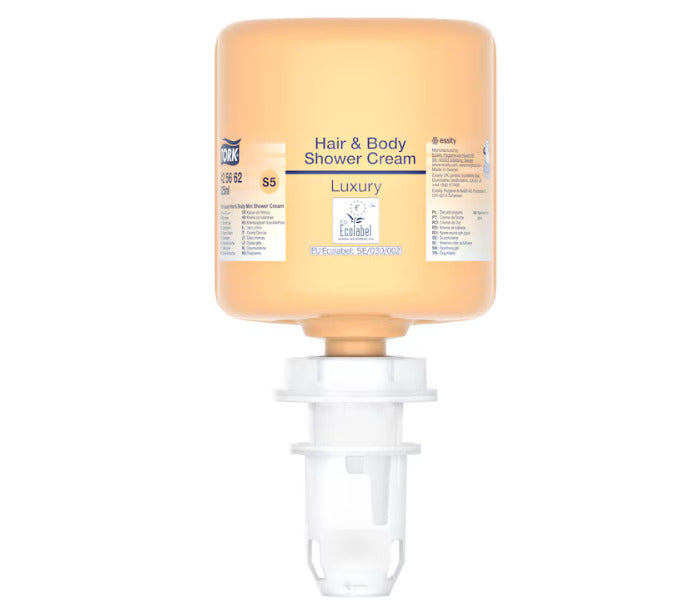 Prabangus plaukų ir kūno dušo kremas TORK,  S5, 425662, 0,525 l