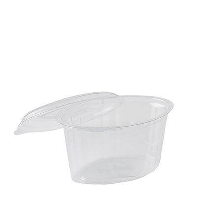Sauce jar, PET, with flip-top lid, 100ml, 100 pcs