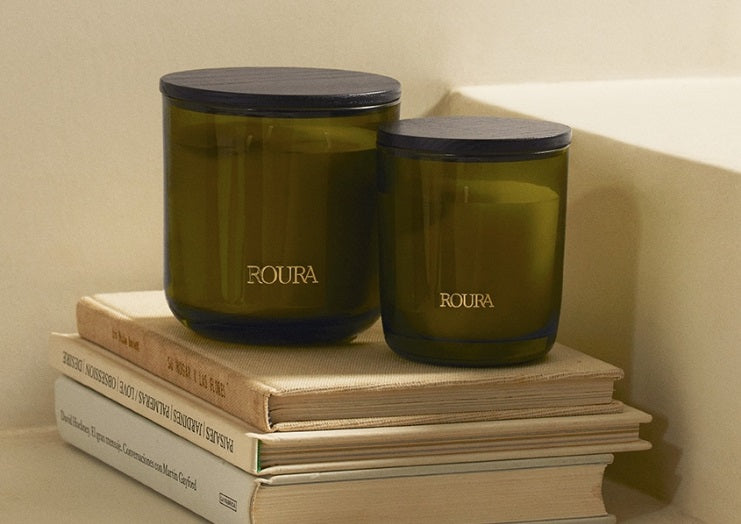 Candle ICON Garden, scented, D 8 cm, H 9 cm, up to 35 h, pcs.