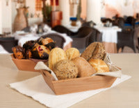 Dėžutė, su rankenėlėm,  medis, 15 x 10 cm, H 5 cm,  vnt.