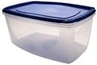 Šaldytuvo indas No.562, su dangteliu, plastikas,  4l, 26,7 x 17,2 cm, H 12,3 cm, vnt