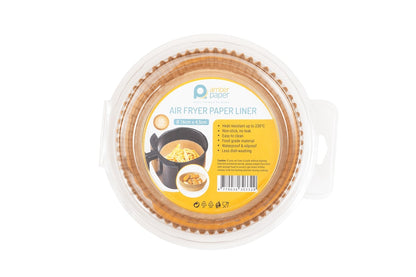 Paper inserts, brown, D 20 cm, H 4.5 cm, 50 pcs