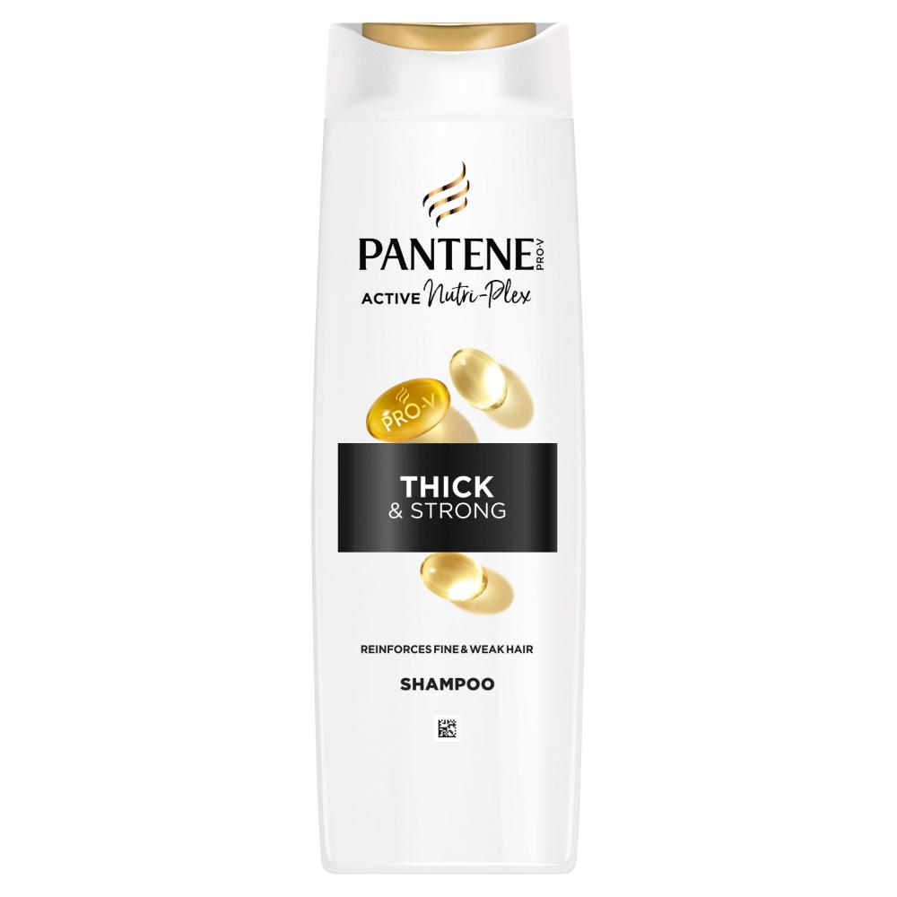 Plaukų šampūnas PANTENE Thick&Strong Active Nutri-Plex, 400 ml