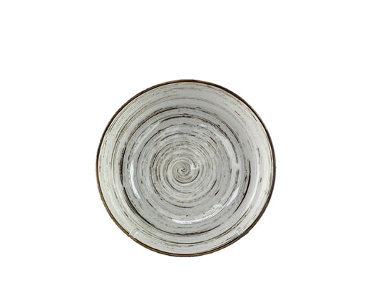 Lėkštė NOSTALGIA White, gili, su stačiu krašteliu, porcelianas, D 22 cm, vnt