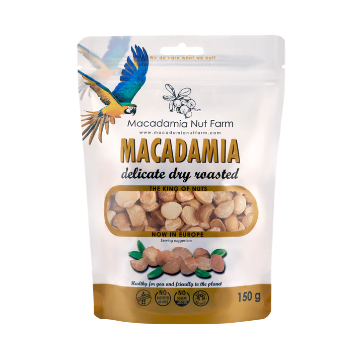 Macadamia nuts MACADAMIA NUT FARM, kernels, shelled, 150 g
