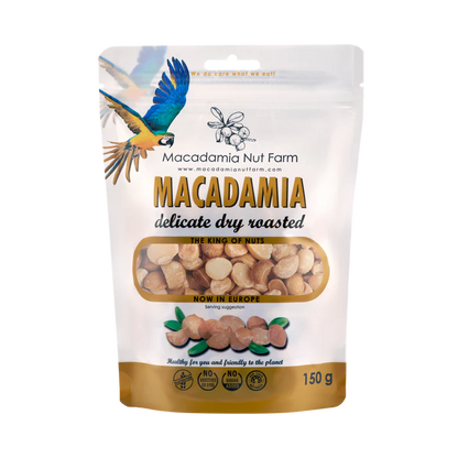 Macadamia nuts MACADAMIA NUT FARM, kernels, shelled, 150 g