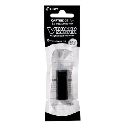 Ink cartridges for PILOT V BOARD MASTER, black