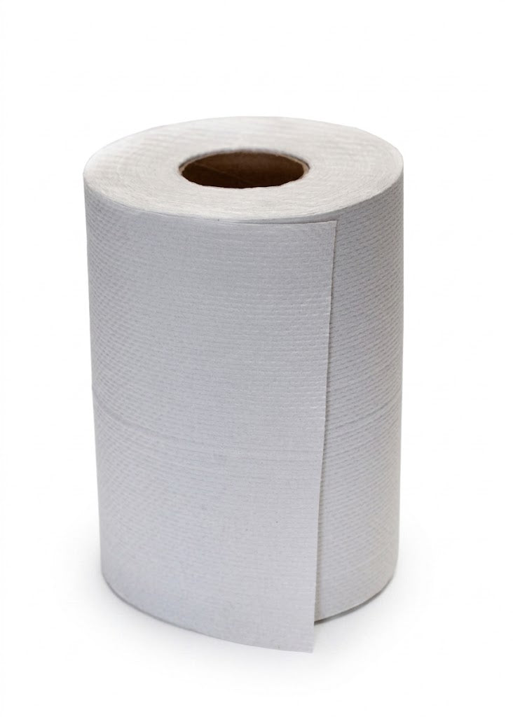 Paper towels GRUINE, with first-ply perforation, 2 ply, 76 m