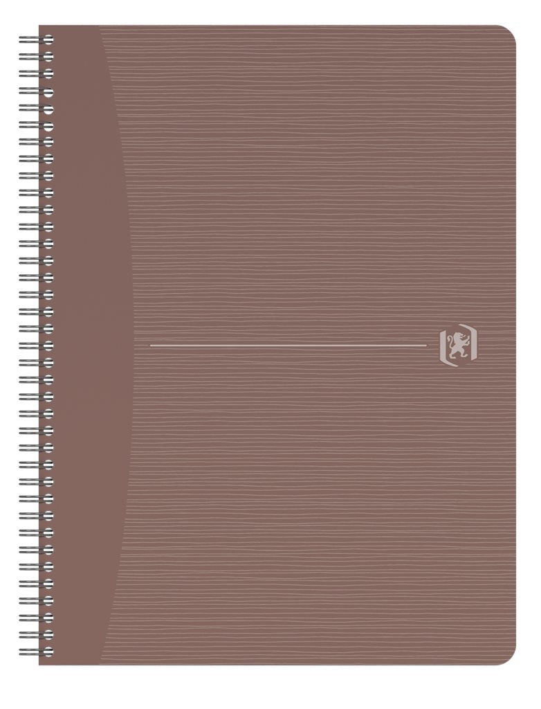 Recycled spiral notebook OXFORD Rec'Up, A4, 50 sheets, 90 gsm, with squares