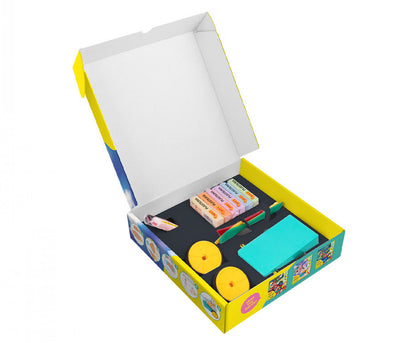 Crazy racing cars JOVITECH set. Pastel colors