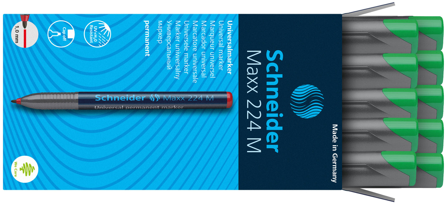 Permanentinis žymeklis SCHNEIDER OHP MAXX 220S, žalia