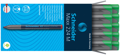 Permanentinis žymeklis SCHNEIDER OHP MAXX 220S, žalia