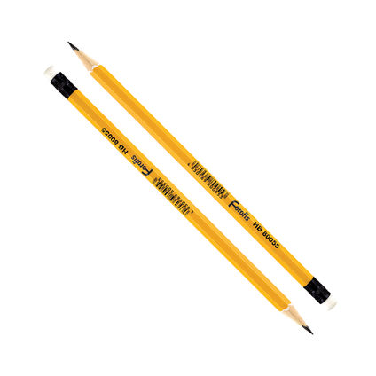 HB pencil FOROFIS, sharpened, with eraser
