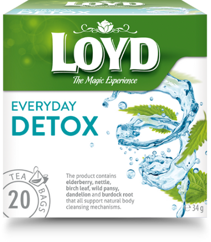 Arbata LOYD Everyday DETOX, 20x1,7g