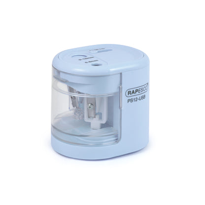 Automatic electric RAPESCO sharpener, blue