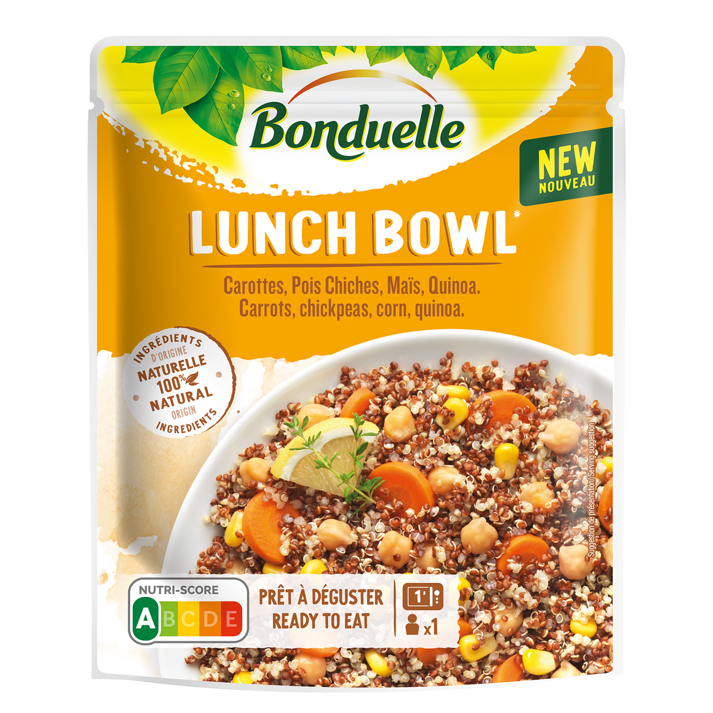 Bolivian pigeon BONDUELLE, with vegetables and chickpeas, 250 g